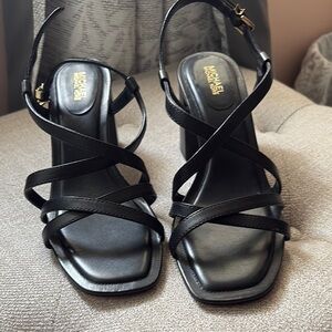 MICHAEL Michael Kors Black Heels Sophisticated Style